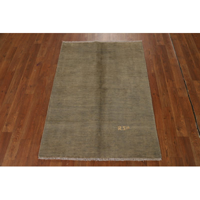 Modern Gabbeh Oriental Foyer Rug 3x4