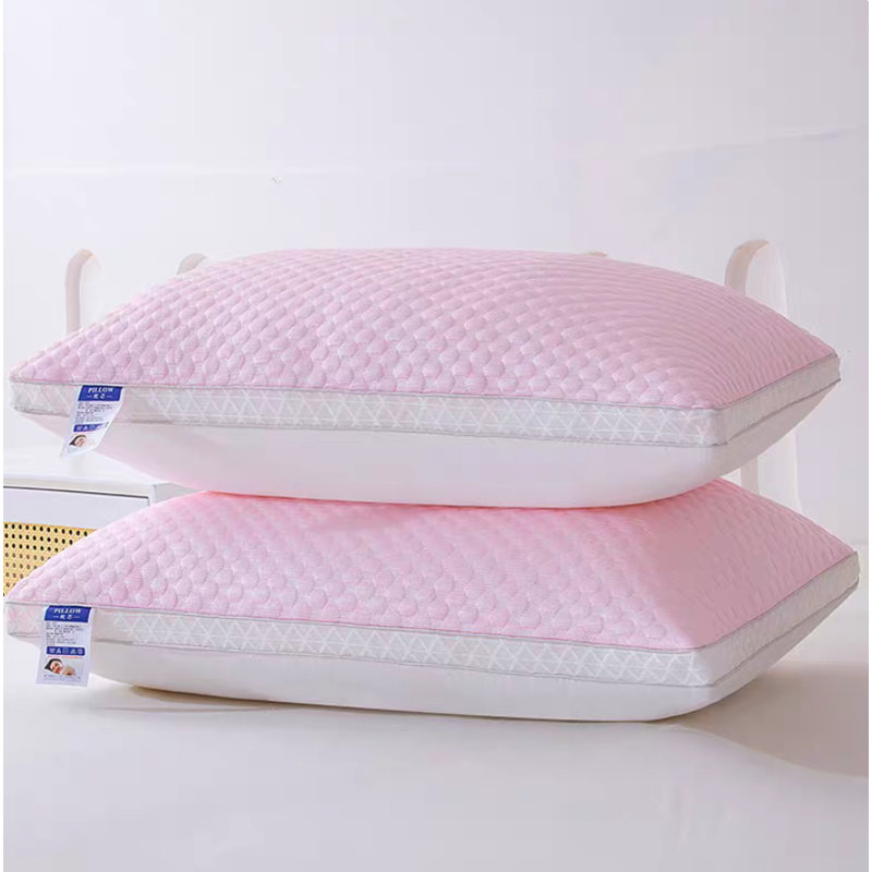 2pack Cooling Breathable Tofu Pillows-Pink