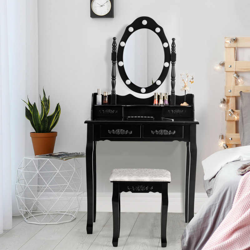Ensemble coiffeuse et tabouret Anastasija