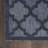 Adianey Red Barrel Studio Easy Care Trellis Navy Blue Indoor/Outdoor Area Rug-513935152