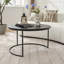 Table basse gigogne avec rangement