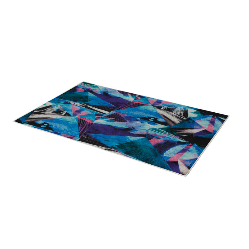 Premium Hall Carpet, 3D Digital Printed, 39.4 x 59.1 Inches | 100% Polyester, Antibacterial, Non-Slip Underside | Pile Height: 0.04 Inches, Machine Washable, Ideal for Living Room & Entryway Decor