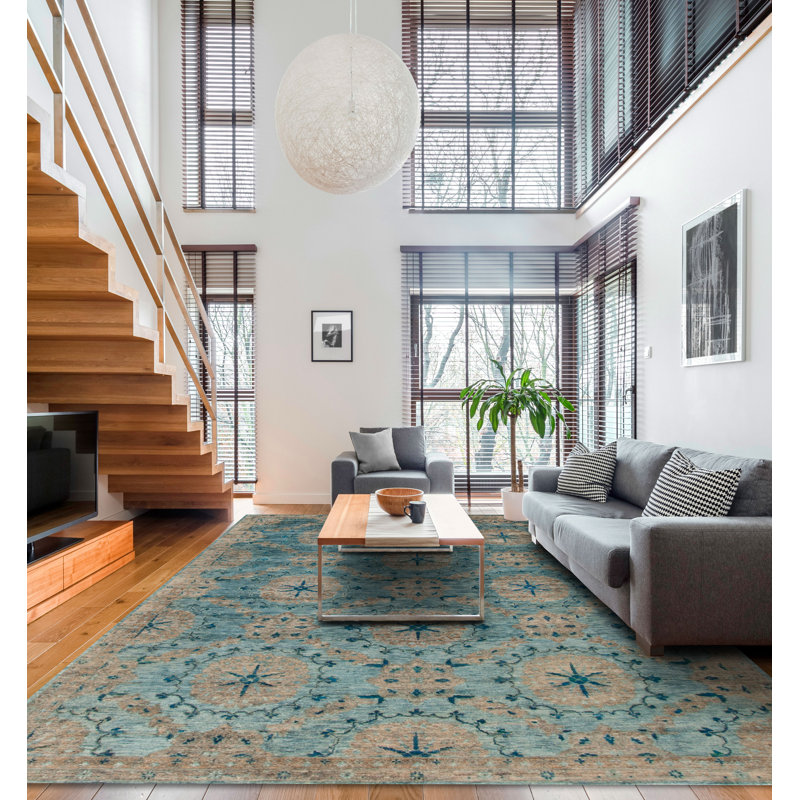 Seville Hand Knotted Area Rug, Sample 2' x 3'