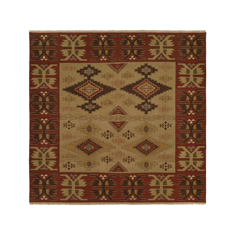 Wool Ikat Indoor Rug, Runner 2'6" x 8'