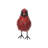 Metal Cardinal Statue