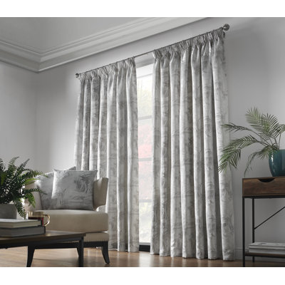 Porphyrion Fiji Pencil Pleat Curtains