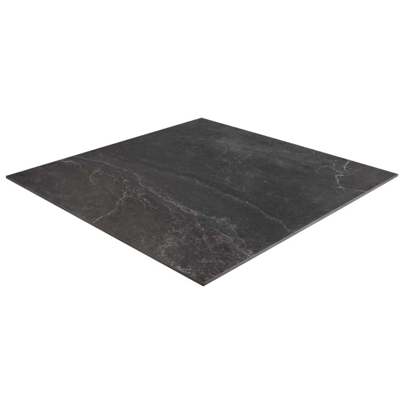 ZenTech 36x36 Matte Porcelain Tile, Graphite Gray