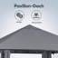 Asheka 3m x 3m Metal Party Tent-977281321