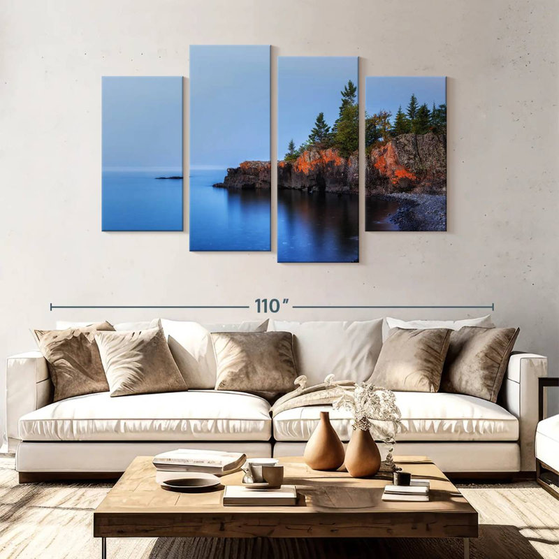 Alvord Calm Lake Superior, H 54 po x l 84 po