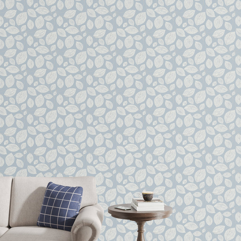 Seona Floral Roll, Indigo Blue