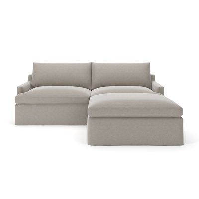 Wrenley 3-Piece Slipcovered Modular Sectional by Birch Lane