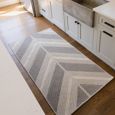 Bruneau Performance Wool Geometric Indoor Rug