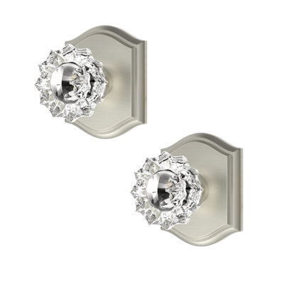 Faux bouton de porte en cristal Retro Elegant Series