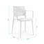 Skowhegan Premium All-Weather Wicker Outdoor Stacking Dining Armchair-1467762222