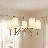 Higginson 5 - Light Chandelier in Brass-788536559