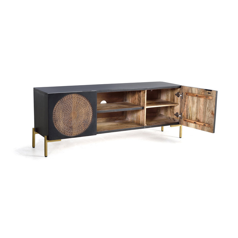Lapwai Unfinished TV Stand for TVs up to 48"