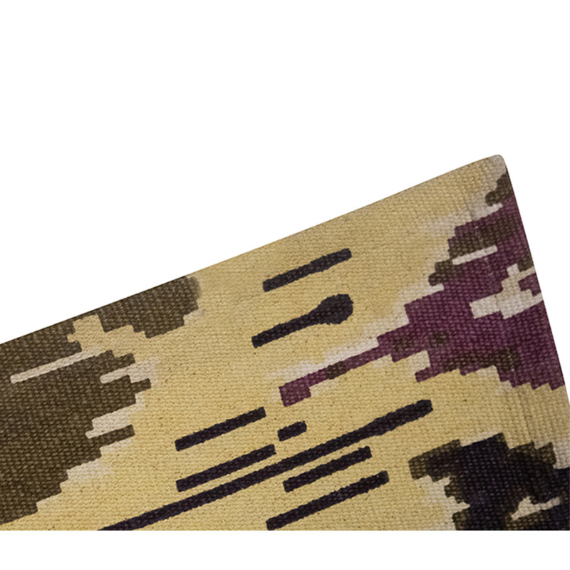 Flatweave Wool Ikat Indoor Rug