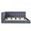 Lit plateforme double tapissier-87675533