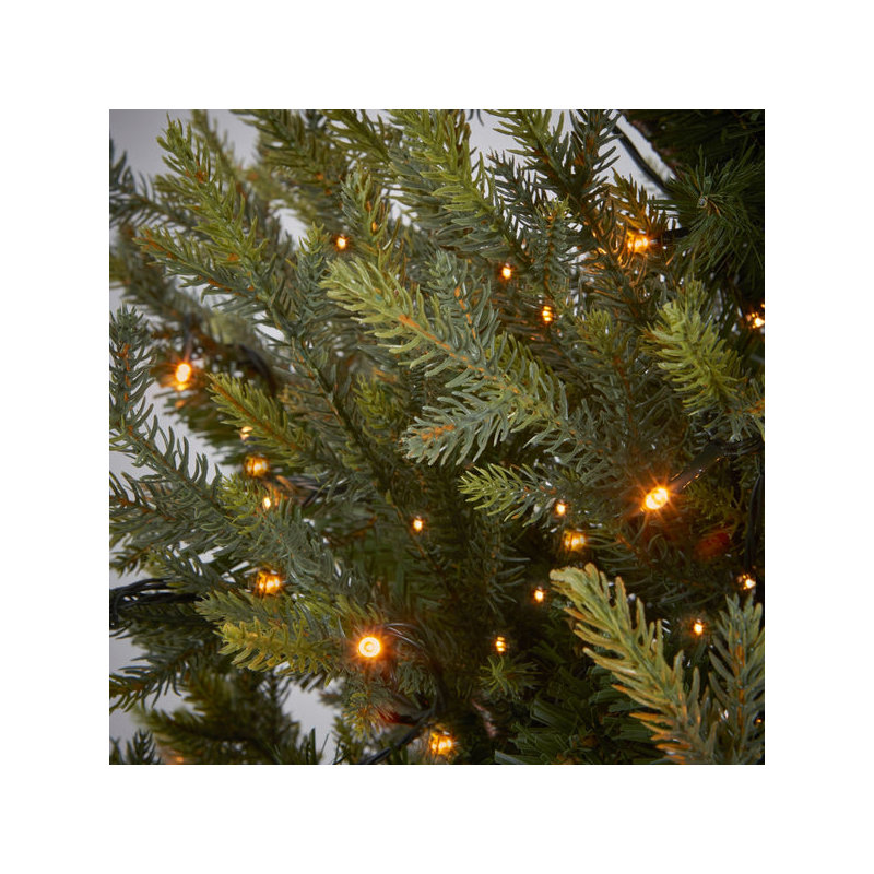 72cm H Lighted Artificial Spruce Christmas Tree