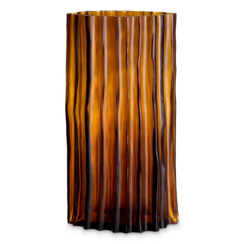 Glass Table Vase, overall height- 15.94"