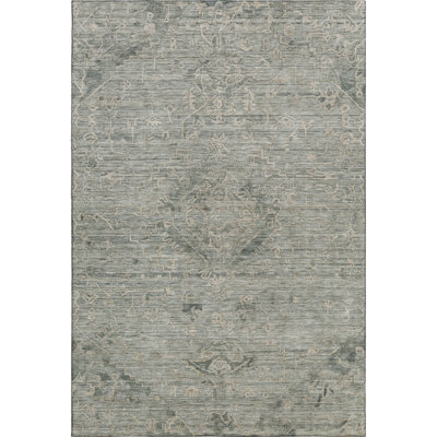 Premium Machine Washable Bovell AMF1111 Global Rug