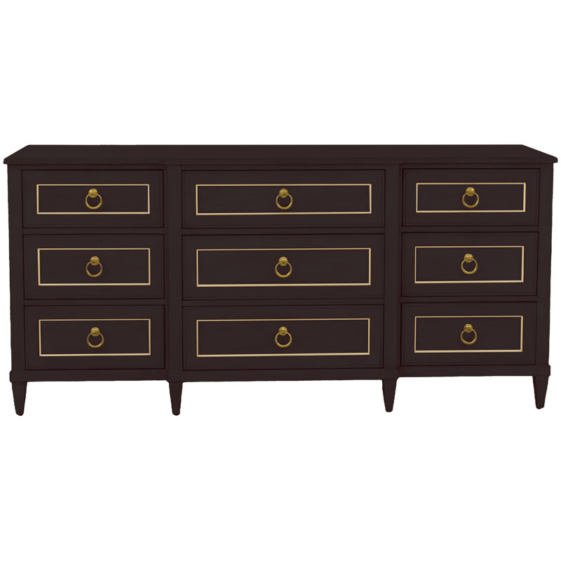 9 - Drawer Dresser, Coffee Mocha