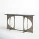 Giles 17'' Genuine Marble Console Table