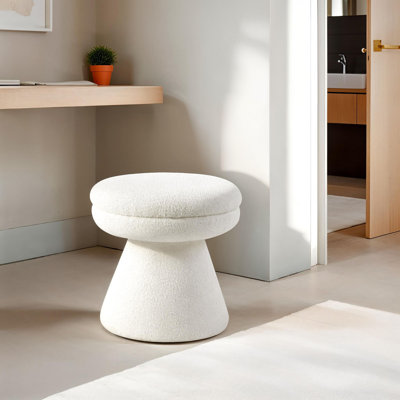 Tabouret décoratif rond 1Pc de style contemporain