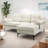 Rhylin 82.7'' Chenille Upholstered Sectional Sofa, Small Comfy Couch with Reversible Chaise for Compact Spaces-436416936