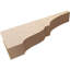 Bois de cèdre brut Asheboro, grain de bois TimberThane Corbel, apprêté brun clair-88289155