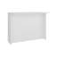 Îlot de cuisine Gravette, 3 tablettes, blanc