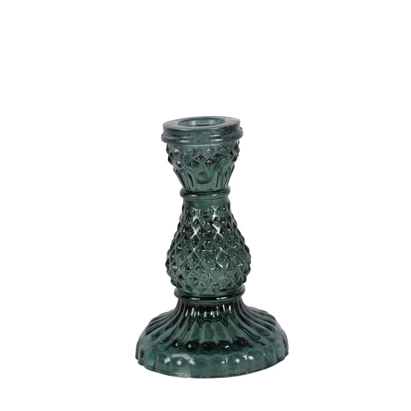 Glass Tabletop Candlestick