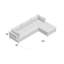 Todd Chaise Sectional-29557375-29557379