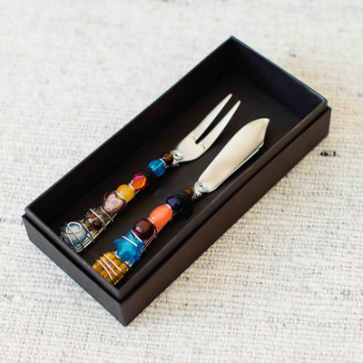 AwenStone cheese knives