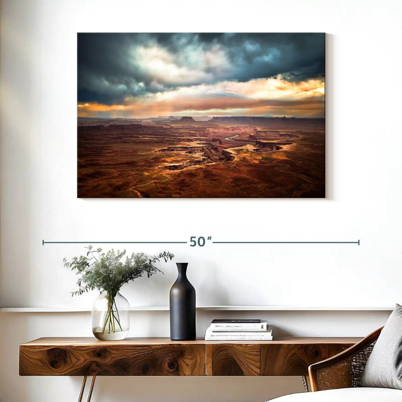Parc national Alvord Stormy Canyonlands, H 26 po x l 39 po