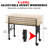 Work Benches for Garage,Garage Workbench with Wheels,Adjustable Height Workbench,Work Table 2000Lbs Load Capacity Heavy Duty MDF Wood Desktop Work Table for Garage Warehouse Utility Room-1179980198