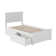 Kindig Solid Wood Coastal Cottage Storage Platform Bed