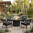 Real Flame Calvin 44" Round Metal Propane Fire Pit Table With Hidden Tank-126564132