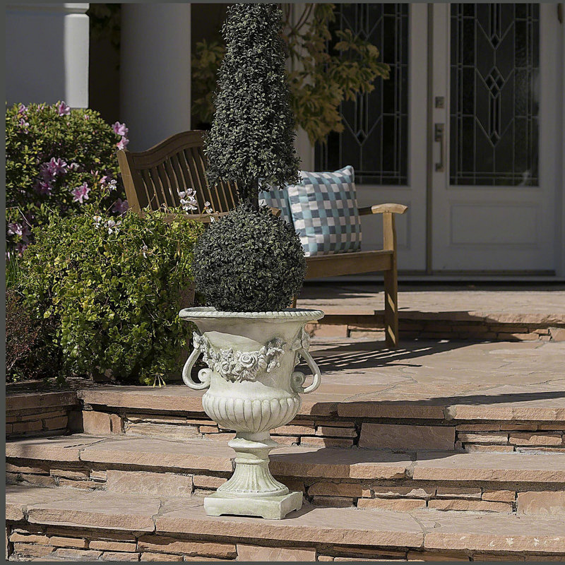 Jardinière d'extérieur, Blanc