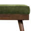 Banc en bois massif avec tabouret doux et magasin de vêtements-1830268483