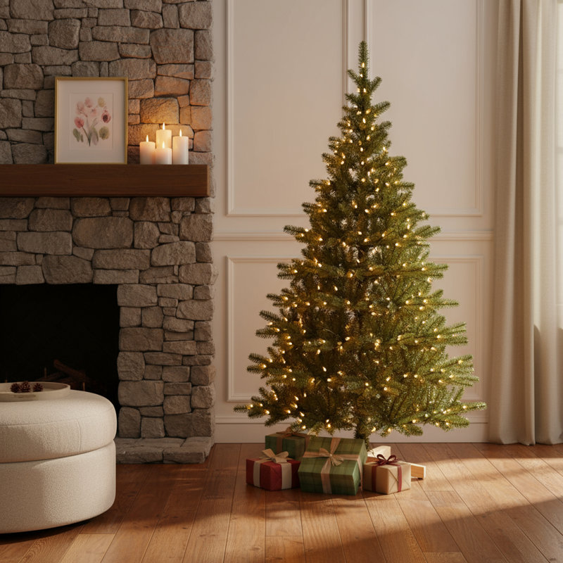 Sapin de Noël clairsemé 6 pi