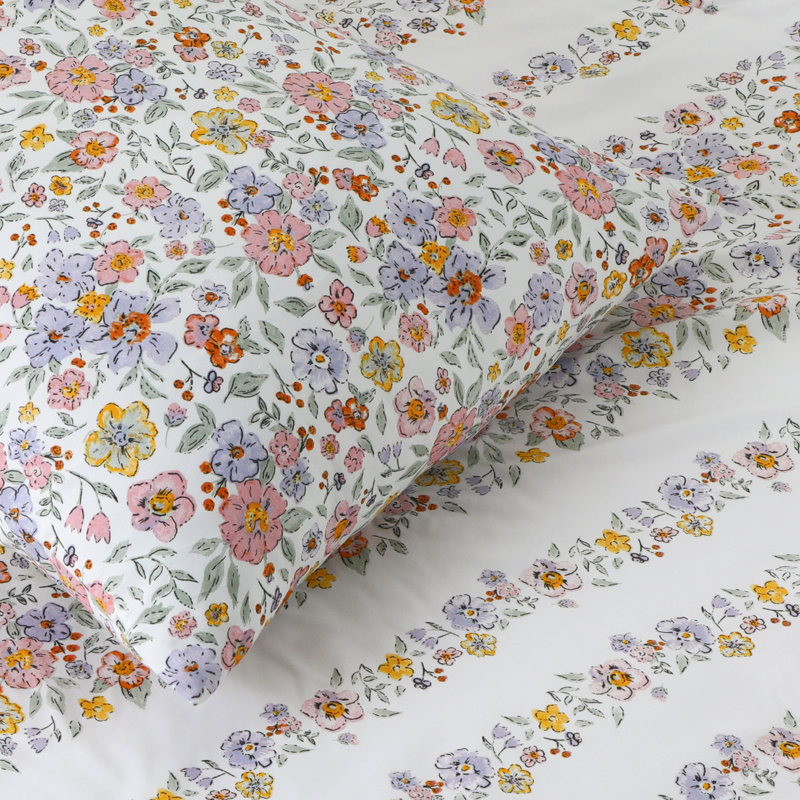 Ensemble d'édredon réversible en microfibre 3 pièces, Édredon très grand et 2 très grandes taies déc