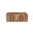 Durango Solid Wood Rectangular Block Coffee Table with Platform Base-2146465972