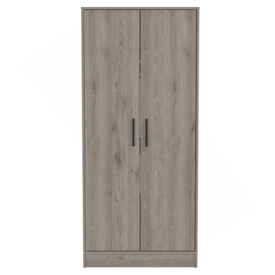 Armoire rectangulaire Conway gris clair