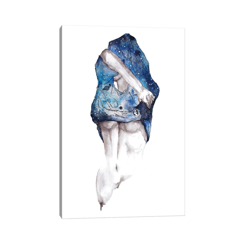 Universe 1 Piece Wrapped Canvas Wall Art, 30.48cm H x 20.32cm W x 1.9cm D