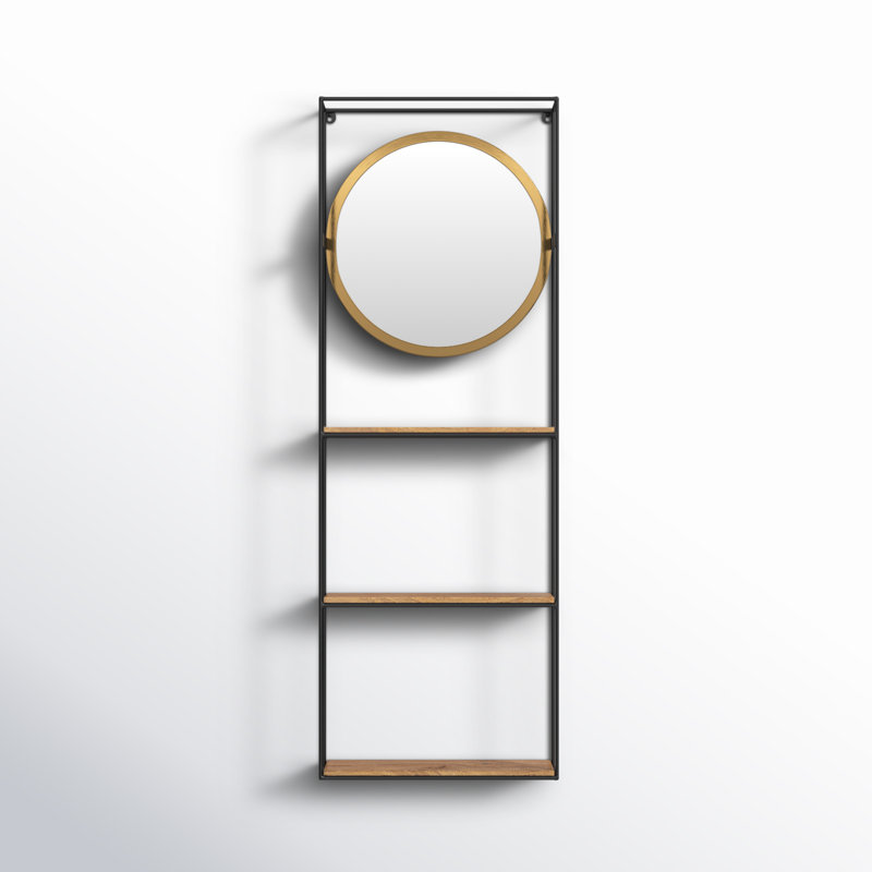 Dunkin Flat Wall Mirror