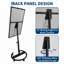Tableau blanc mobile mobile effaçable à sec sur roulettes, support réglable en hauteur de 36 po x 24 po avec roulettes pour la maison et le bureau-134546609