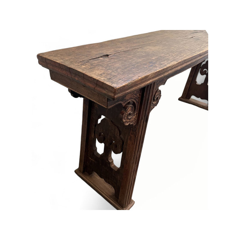 77.56'' W Solid Wood Console Table
