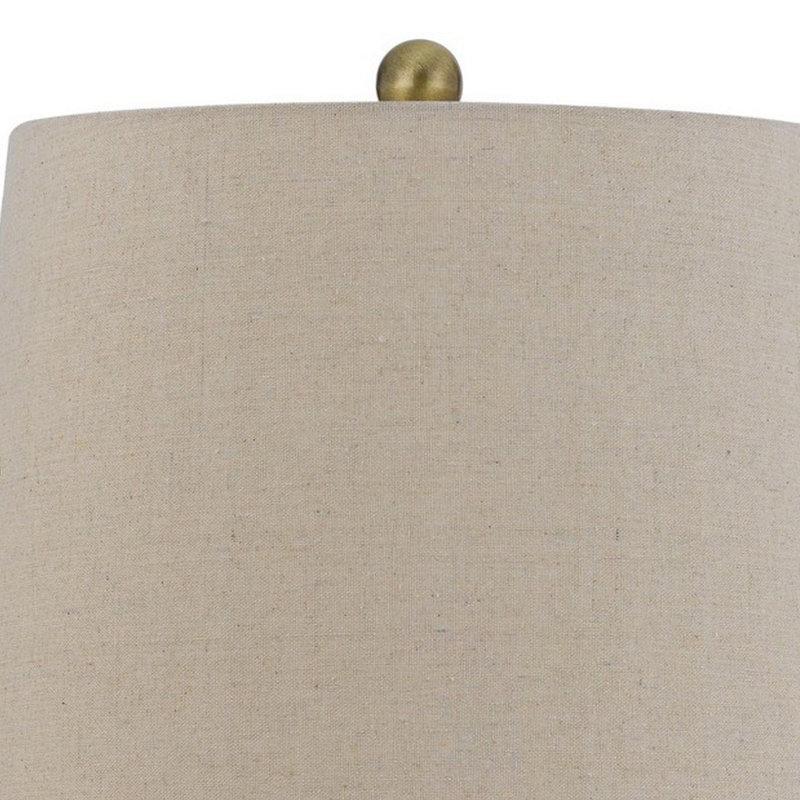 Ensemble de lampes de table 32 "Davelyn, Or, Beige
