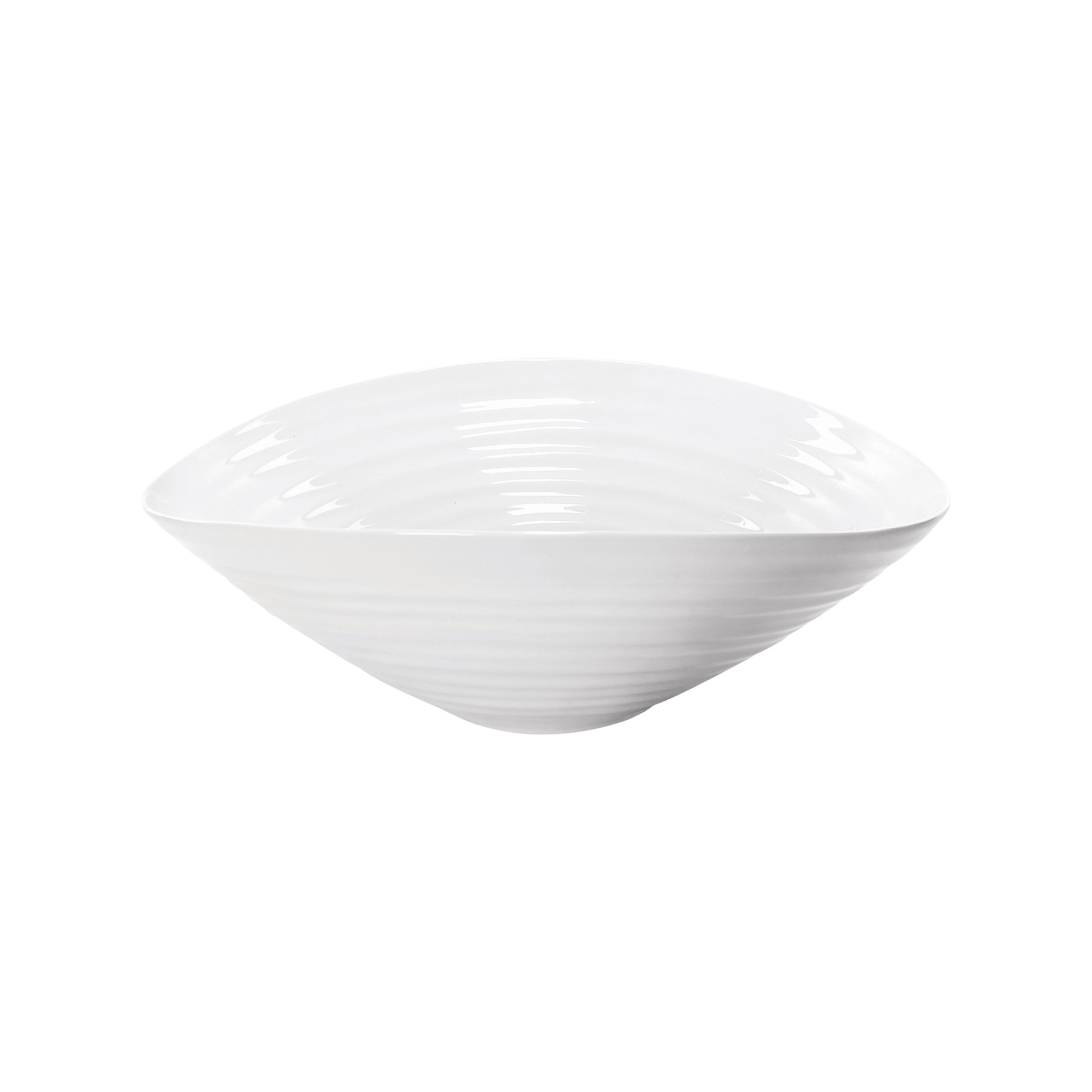 Portmeirion Sophie Conran White Salad Bowl, Small